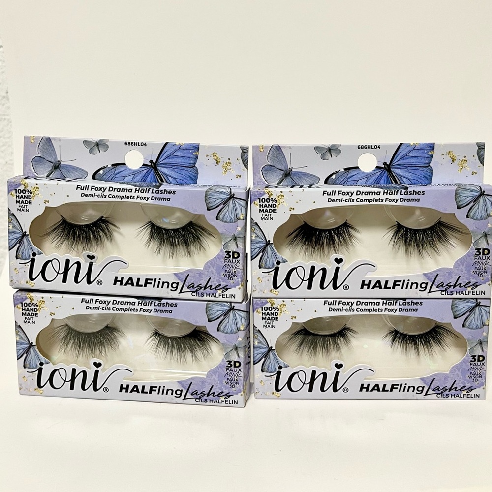 4 x Ioni lashes bundle (full)